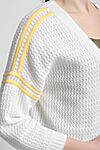Жакет Текстильная Мануфактура (Бело-желтый) Д 2476 бело-желтый #782145