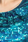 Платье BRASLAVA (Синий зелёный с рисунком) 5781-2 #816316