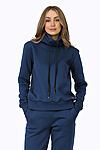 Костюм (Брюки+Свитшот) EZANNA (Индиго) W1Ks159F4 #928086
