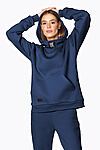 Костюм (Брюки+Худи) EZANNA (Индиго) W1Ks133F4 #928161