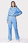 Костюм (Брюки+Худи) EZANNA (Голубой) W1Ks789F4 #928185