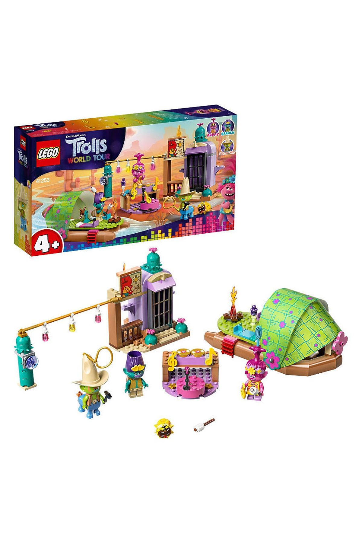 Игрушка Trolls Приключение на плоту в Кантри-тауне LEGO (Мультиколор) 41253  #265987