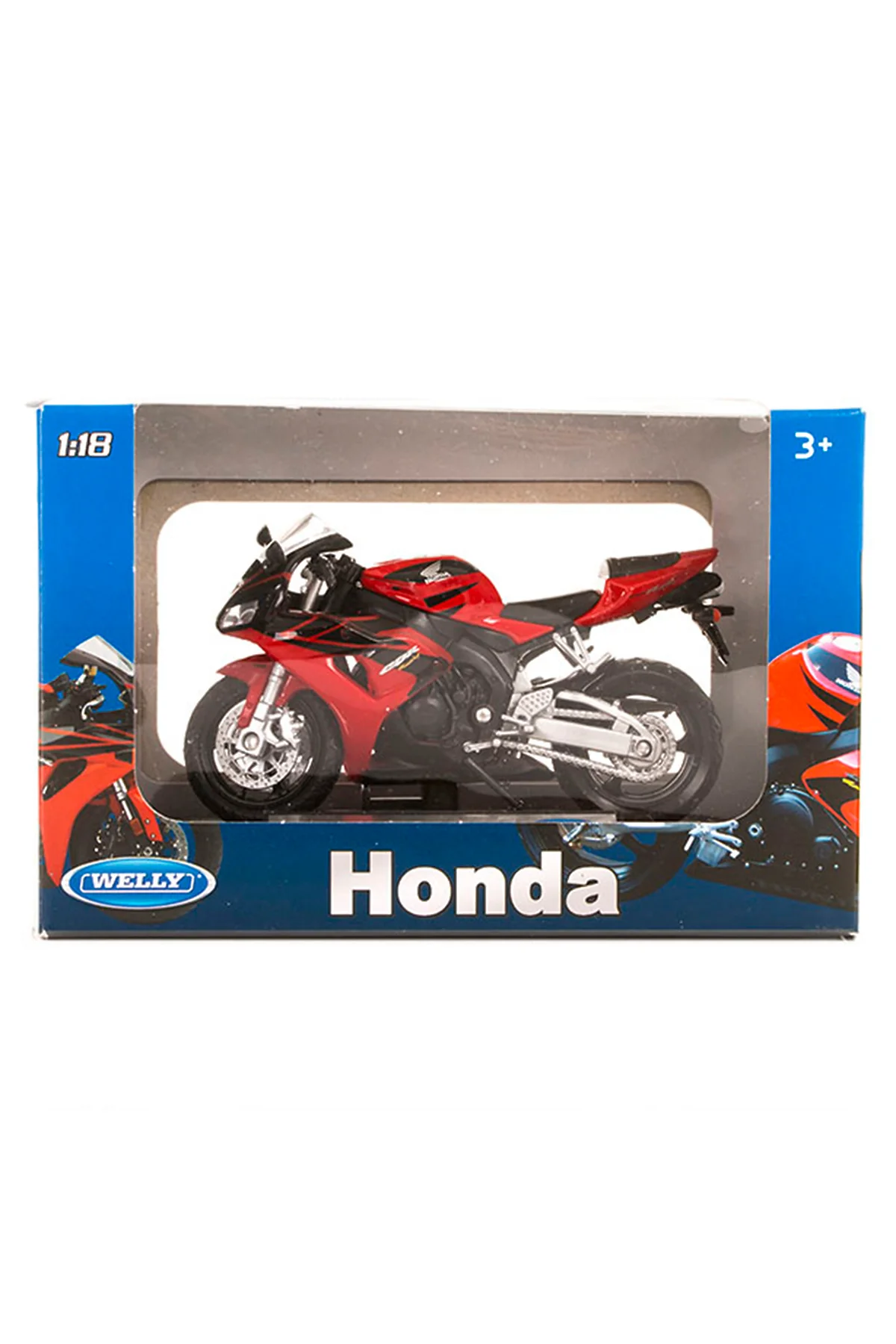 Игрушка модель мотоцикла 1:18 Honda CBR1000RR WELLY (Мультиколор) 12819P  #267466