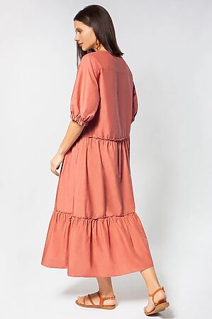 Платье VILATTE (Темно-дымчатый розовый) D22.197 #1000109