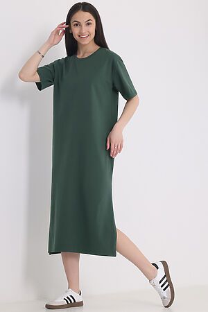 Платье АПРЕЛЬ (Темно-зеленый204) #1003530