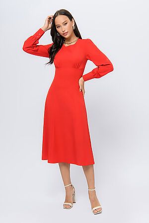 Платье 1001 DRESS, красный 0103110RD #1003547 купить с доставкой в интернет-магазине OptMoyo.ru