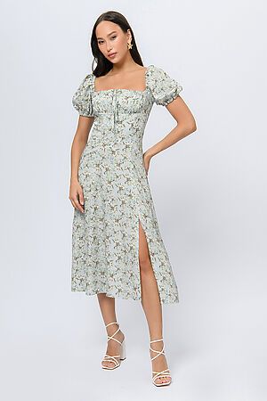 Платье 1001 DRESS, серо-голубой 0102937GB #1003548 купить с доставкой в интернет-магазине OptMoyo.ru