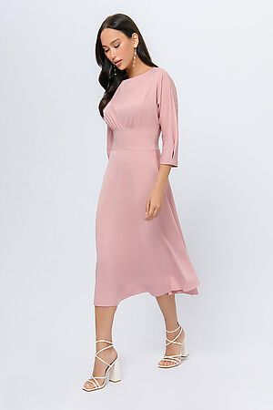 Платье 1001 DRESS, пудровый 0102614PW #1004462 купить с доставкой в интернет-магазине OptMoyo.ru