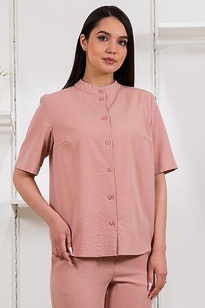 Рубашка BRASLAVA (Розовый бежевый) 4237-3 #1004520