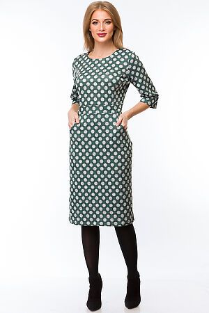 Платье FIFTYPATES (Зеленый/горох) 2-509 #100519