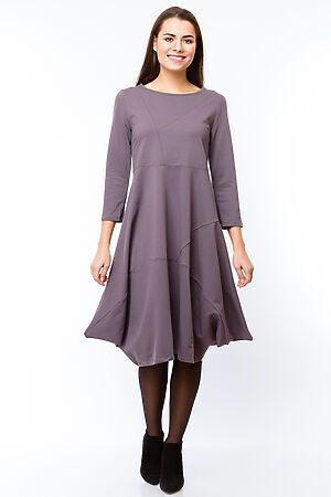 Платье VAY (Серо-лиловый) 182-3468/ФП2057-1 #101183