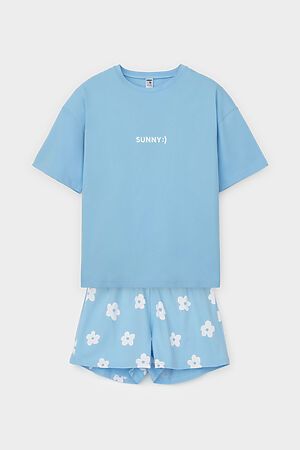 Пижама CUBBY (Голубая мечта,цветы) #1015833