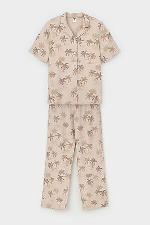 Пижама CUBBY (Бежевый, пальмы) #1015836