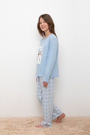 Пижама CUBBY (Небесно-голубой,клетка) #1015838