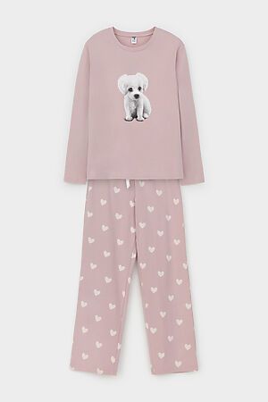 Пижама CUBBY (Розово-сиреневый,сердечки) #1015839