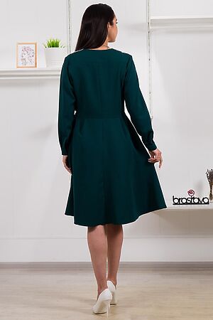 Платье BRASLAVA (Зелёный) 4851-5 #1015976