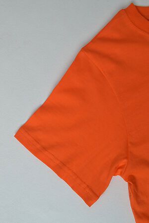 Детская футболка 7453 однотонная НАТАЛИ (Оранжевый) 48352 #1016475