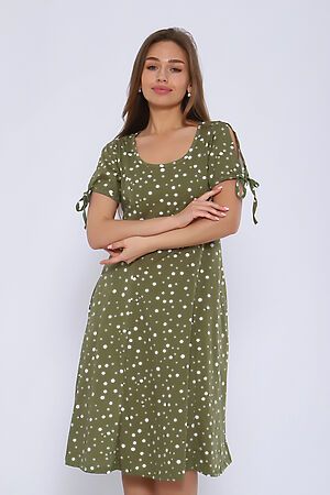 Платье 13186 НАТАЛИ (Зеленый) 48163 #1017129