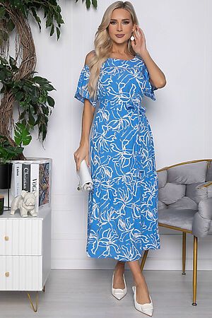 Платье LADY TAIGA (Голубое) П10444 #1018324