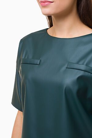 Блуза REMIX (Т.зеленый) 6595/2 #101919