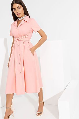Платье-рубашка CHARUTTI (Розовый) 8710 #1019996