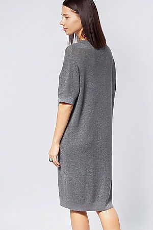 Платье ВИЛАТТЕ (Темно-серый-серебро) D32.100 #1020913