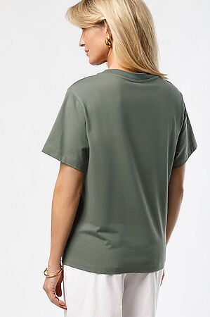 Футболка ВИЛАТТЕ (Т.оливковый_fashion) D49.977 #1022031