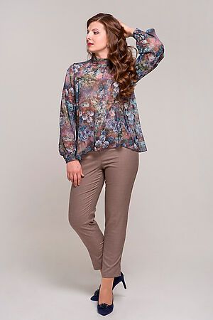 Блуза PRIMA LINEA (Коричневый) 4628 #102326
