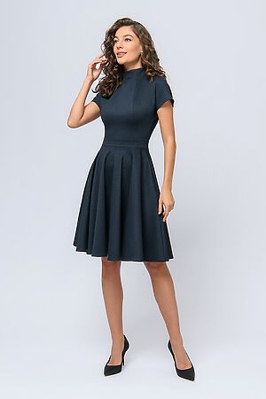 Платье 1001 DRESS, темно-синий 0142101-01934DB #1034195 купить с доставкой в интернет-магазине OptMoyo.ru