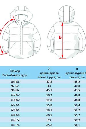 Куртка BATIK, лео оранж 528-23в-146-76-3-01 #1035415 купить с доставкой в интернет-магазине OptMoyo.ru