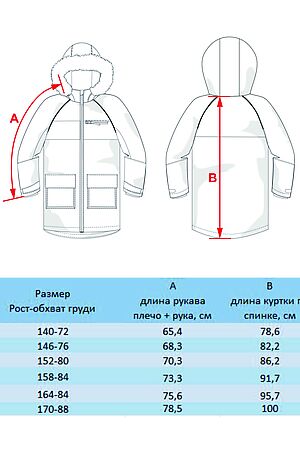 Пальто BATIK, кипарис 523-23в-170-88-2-02 #1035433 купить с доставкой в интернет-магазине OptMoyo.ru