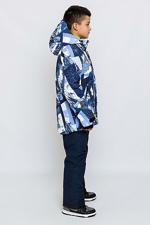 Комплект (Куртка+Брюки) BATIK, синий мультиколор 760-25з-1 #1035582 купить с доставкой в интернет-магазине OptMoyo.ru