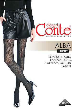 Колготки CONTE ELEGANT, nero #1037280 купить с доставкой в интернет-магазине OptMoyo.ru