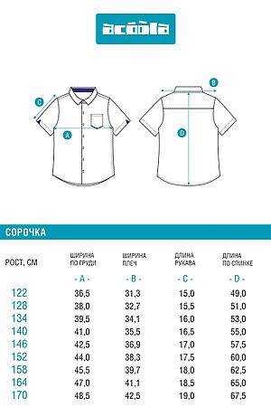 Сорочка ACOOLA, белый 20140290037 #1038801 купить с доставкой в интернет-магазине OptMoyo.ru