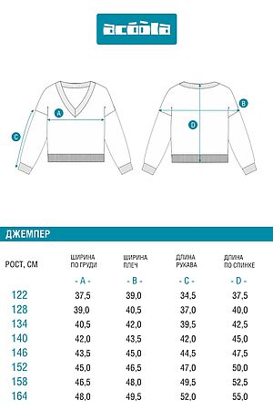 Джемпер ACOOLA, цветной 20210310218 #1039056 купить с доставкой в интернет-магазине OptMoyo.ru