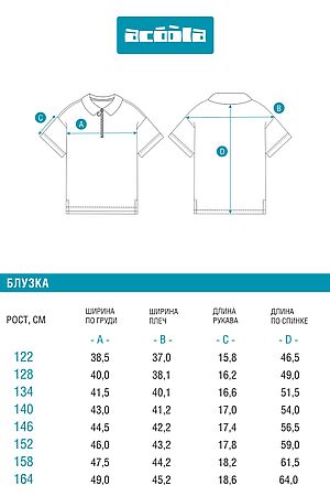 Блузка ACOOLA, белый 20240270106 #1039665 купить с доставкой в интернет-магазине OptMoyo.ru