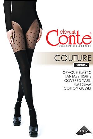 Колготки CONTE ELEGANT, nero #1045118 купить с доставкой в интернет-магазине OptMoyo.ru