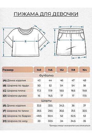 Пижама  BE FRIENDS, пыльная роза/сердца на синем 0911 #1046021 купить с доставкой в интернет-магазине OptMoyo.ru