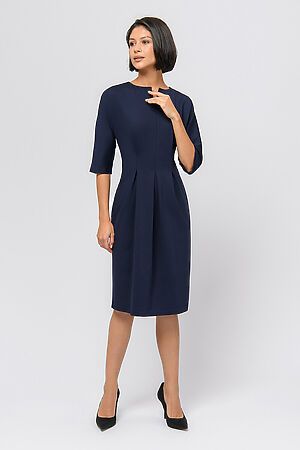 Платье 1001 DRESS, темно-синий 0102728DB #1049540 купить с доставкой в интернет-магазине OptMoyo.ru