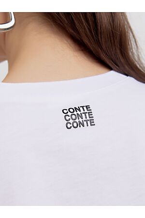 Футболка CONTE ELEGANT, white-meaning #1049927 купить с доставкой в интернет-магазине OptMoyo.ru