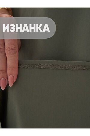 Платье VAY, темно-оливковый 5241-3793-БХ18 #1051082 купить с доставкой в интернет-магазине OptMoyo.ru