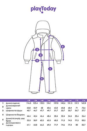 Комбинезон PLAYTODAY, разноцветный 32411002 #1055727 купить с доставкой в интернет-магазине OptMoyo.ru
