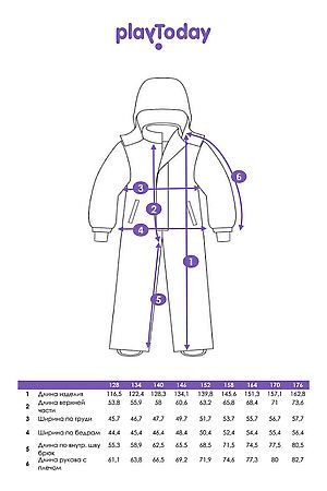 Комбинезон PLAYTODAY, разноцветный 32431009 #1056501 купить с доставкой в интернет-магазине OptMoyo.ru