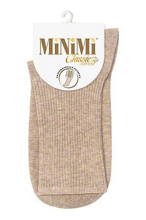 Носки MINIMI, beige (бежевый) MINI COTONE 1203 #1057387 купить с доставкой в интернет-магазине OptMoyo.ru