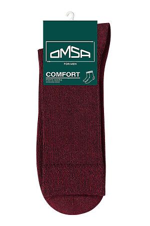 Носки OMSA, bordo melange (бордовый) OMSA COMFORT 301 #1057459 купить с доставкой в интернет-магазине OptMoyo.ru