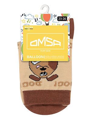 Носки OMSA, beige (бежевый) #1057823 купить с доставкой в интернет-магазине OptMoyo.ru