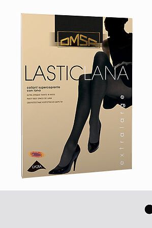 Колготки OMSA, nero (черный) LASTICLANA XL #1057975 купить с доставкой в интернет-магазине OptMoyo.ru