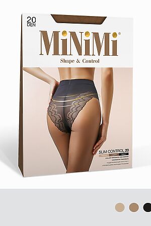 Колготки MINIMI, nero (черный) SLIM CONTROL 20 #1058349 купить с доставкой в интернет-магазине OptMoyo.ru