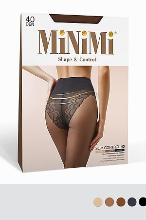 Колготки MINIMI, nero (черный) SLIM CONTROL 40 #1058385 купить с доставкой в интернет-магазине OptMoyo.ru