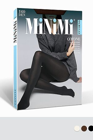 Колготки MINIMI, moka (коричневый) COTONE 160 #1058436 купить с доставкой в интернет-магазине OptMoyo.ru